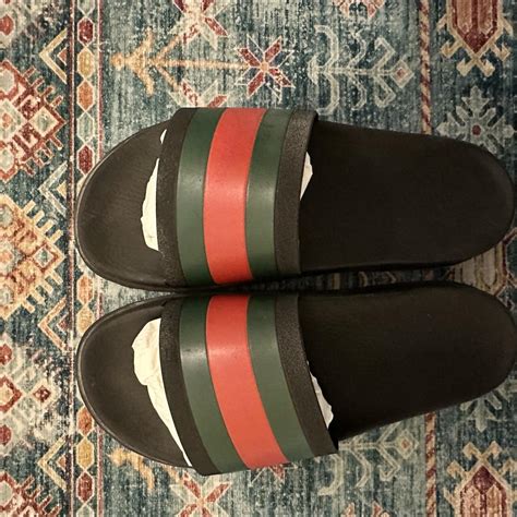 gucci flip flops girl|Gucci slides size 11.